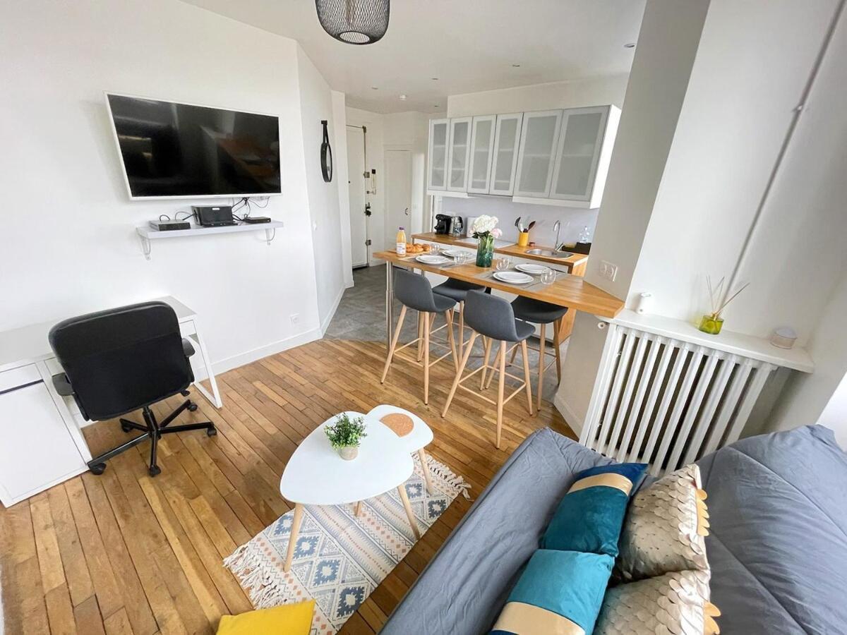 Tea&Chill T2 La Tete Dans Les Nuages - Proche Gare Apartment Олне су Боа Екстериор снимка